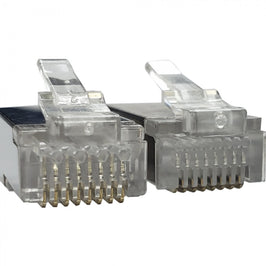 Conector RJ45 Blindado Categoria 5E Metaltex