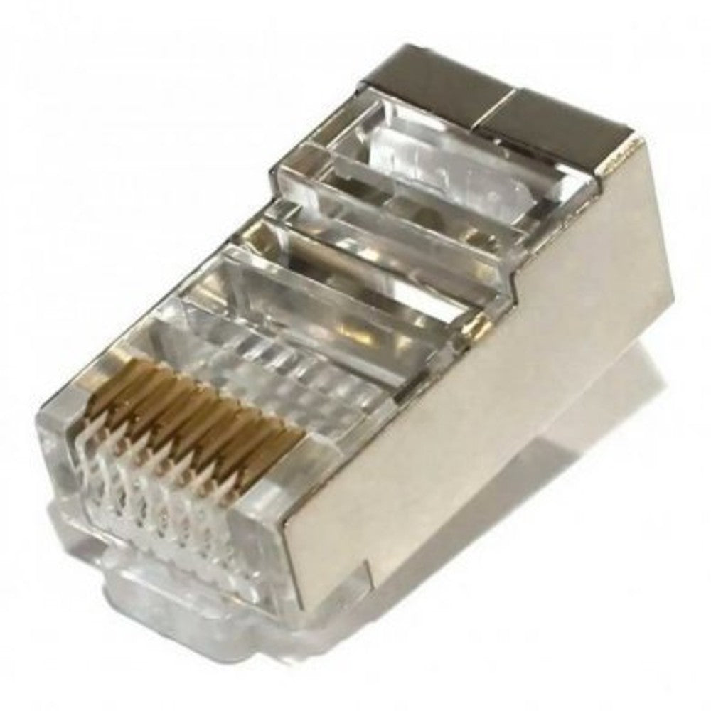 Conector RJ45 Blindado Categoria 6A Maxi