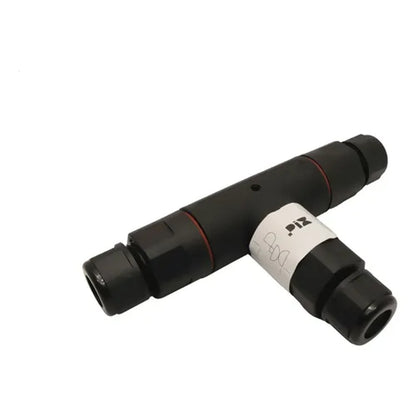 Conector T para Fio Outdoor IP68 Preto PIX
