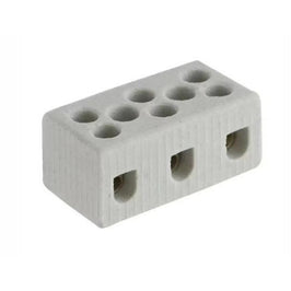 Conector de Porcelana Tripolar para Chuveiro 10mm Decorlux