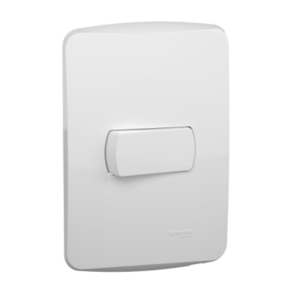 Conjunto Interruptor Paralelo 10A Branco Miluz Schneider