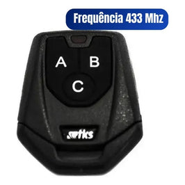 Controle para Portão Eletrônico Copiador de Código FKS CR941 ABC 433 MHz