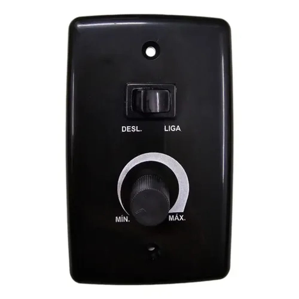 Controle para Ventilador Oscilante de Sobrepor Bivolt 400W Preto