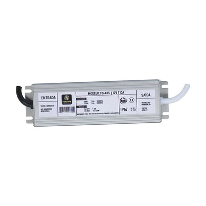 Conversor Estabilizado Gradeada 12V 10A Gold Fasgold