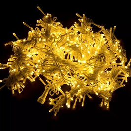 Cortina 500 Leds 8 Funções Branco 127V