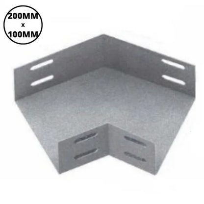 Curva Horizontal 45 Graus 200x100 Chapa 24 para Eletrocalha