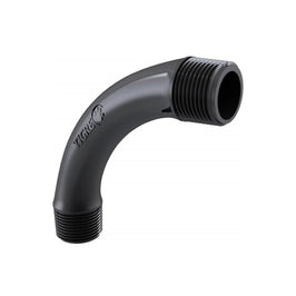Curva PVC 90 Graus 1 Polegada Roscável Preta