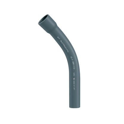 Curva PVC Cinza Escuro Sem Rosca 45º 3/4 Wetzel
