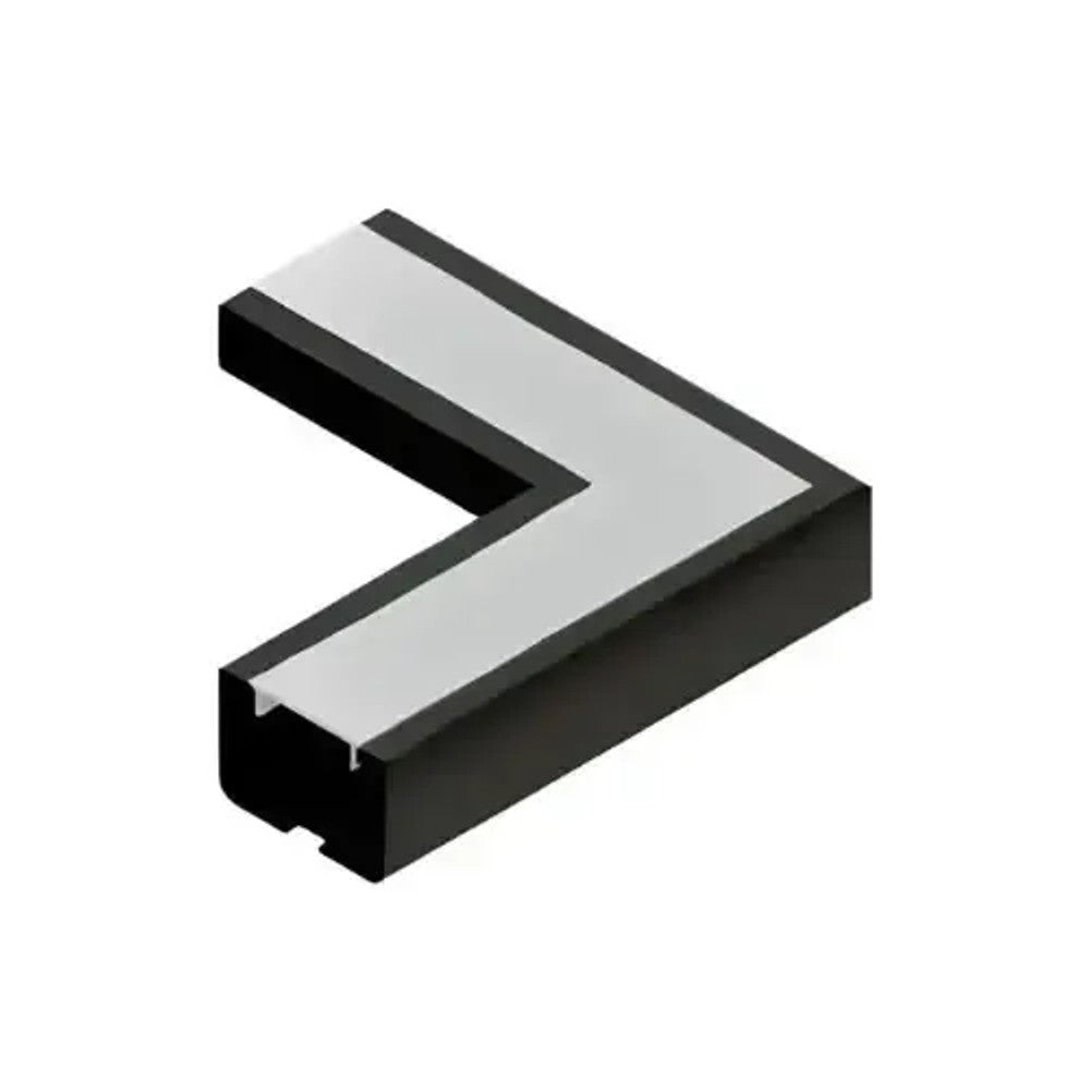 Curva Perfil Sobrepor SB.LM2959 Positivo Preto 30mm