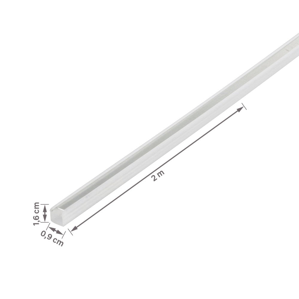 Curva para Perfil Luminatti LM2957 Par Branco