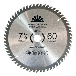 DISCO SERRA CIRCULAR 7.1/4" X 20 X 24 HTOM