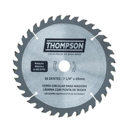DISCO SERRA CIRCULAR 7.1/4" X 20 X 36 HTOM