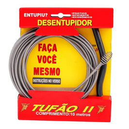 Desentupidor de Tubulação Tufão II com 10 metros