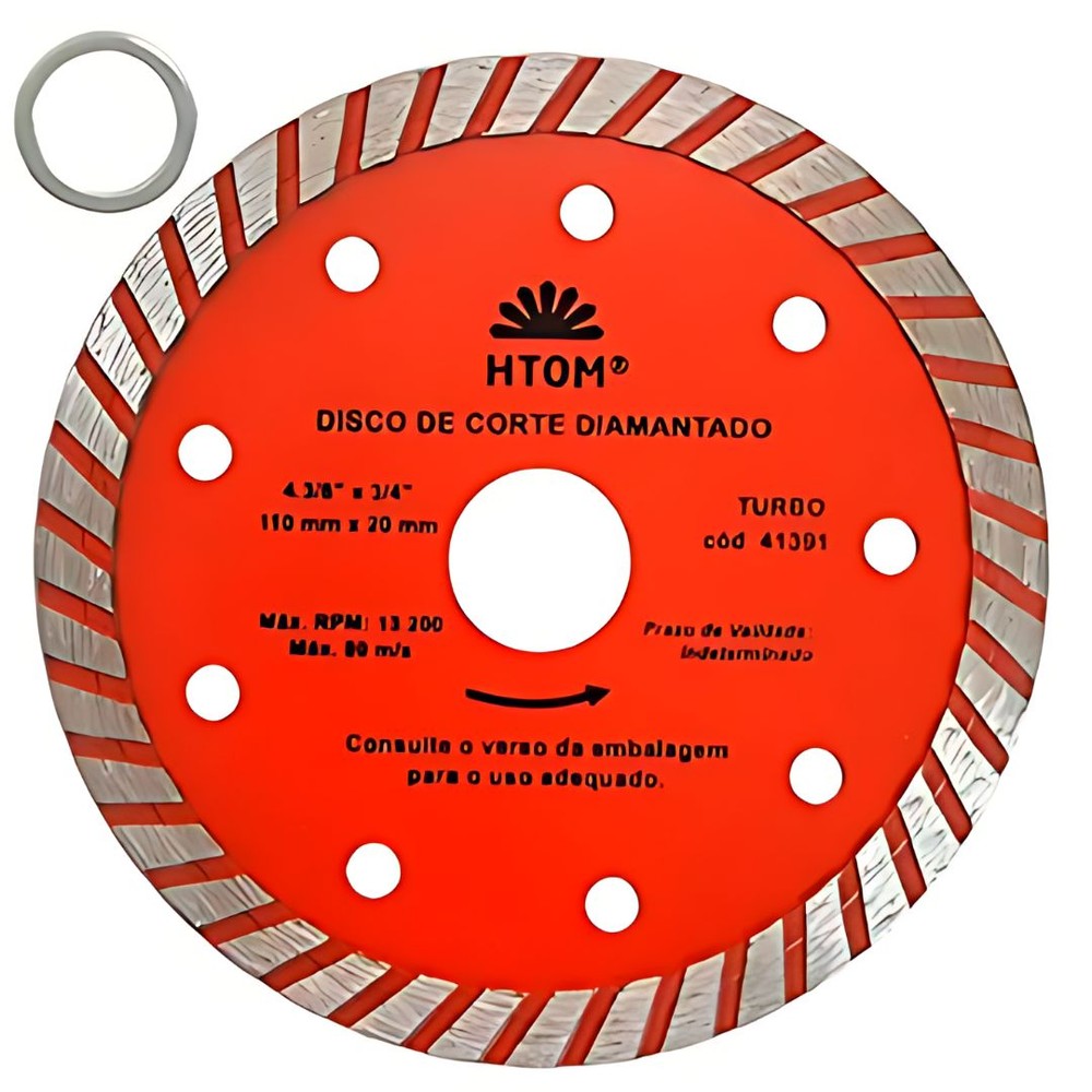 Disco Diamantado HTOM 110mm Porcelanato 41392