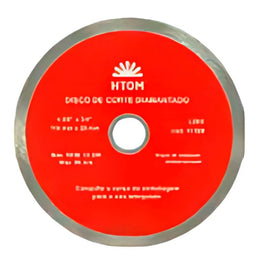 Disco de Corte Diamantado Liso 110mm 41388 HTOM