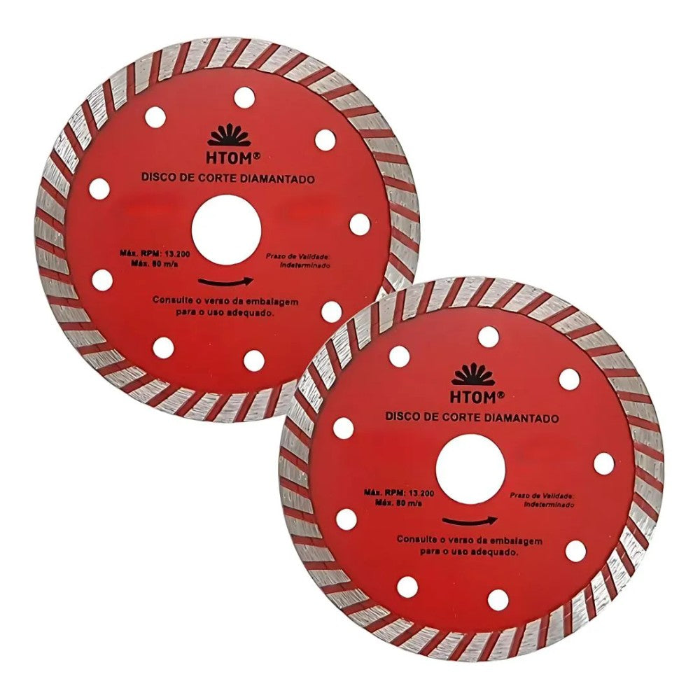Disco de Corte Diamantado Segmentado 110mm 41390 HTOM