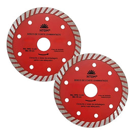 Disco de Corte Diamantado Segmentado 110mm 41390 HTOM