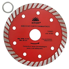 Disco de Corte Diamantado Turbo 110mm 41391 HTOM