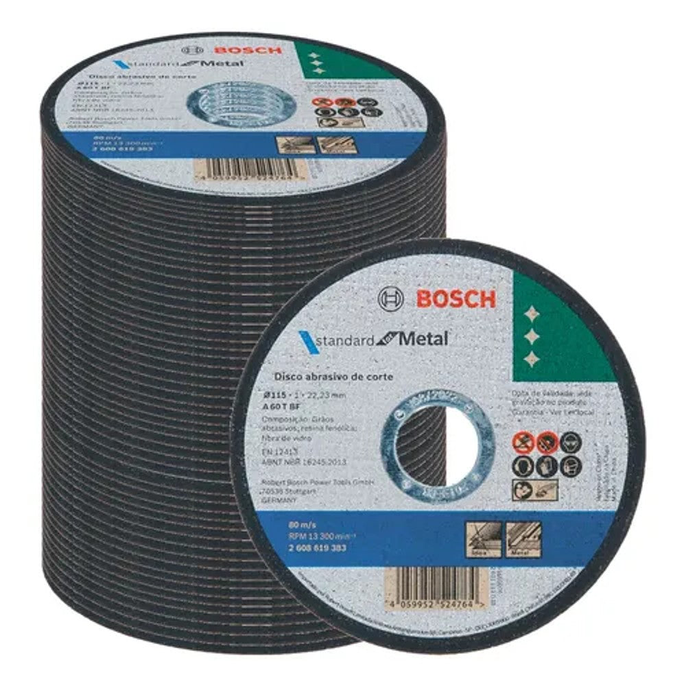 Disco de Corte Standard para Metal 115x25mm Bosch