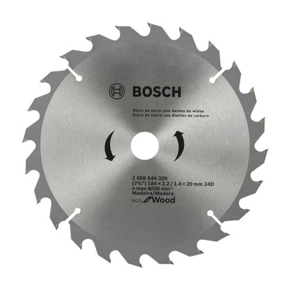 Disco de Serra Circular Eco 184x20x24D Bosch
