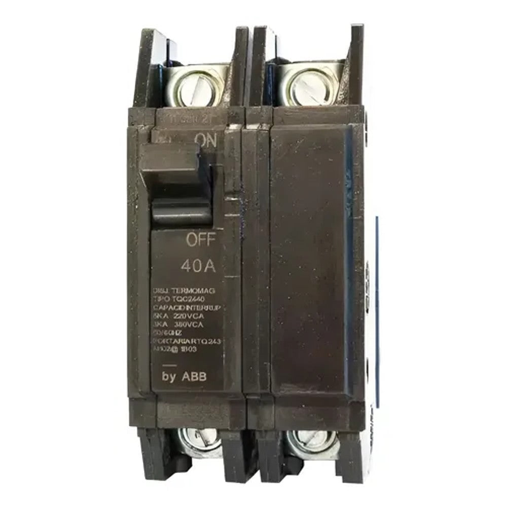 Disjuntor 2 Polos 40A TQC 220VCA 5KA GE ABB