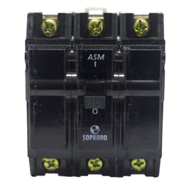 Disjuntor 3 Polos 10A 220VCA 5KA ASM3-B Soprano