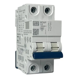 Disjuntor Bipolar 16A 3/5kA MDWP-C16-2 WEG