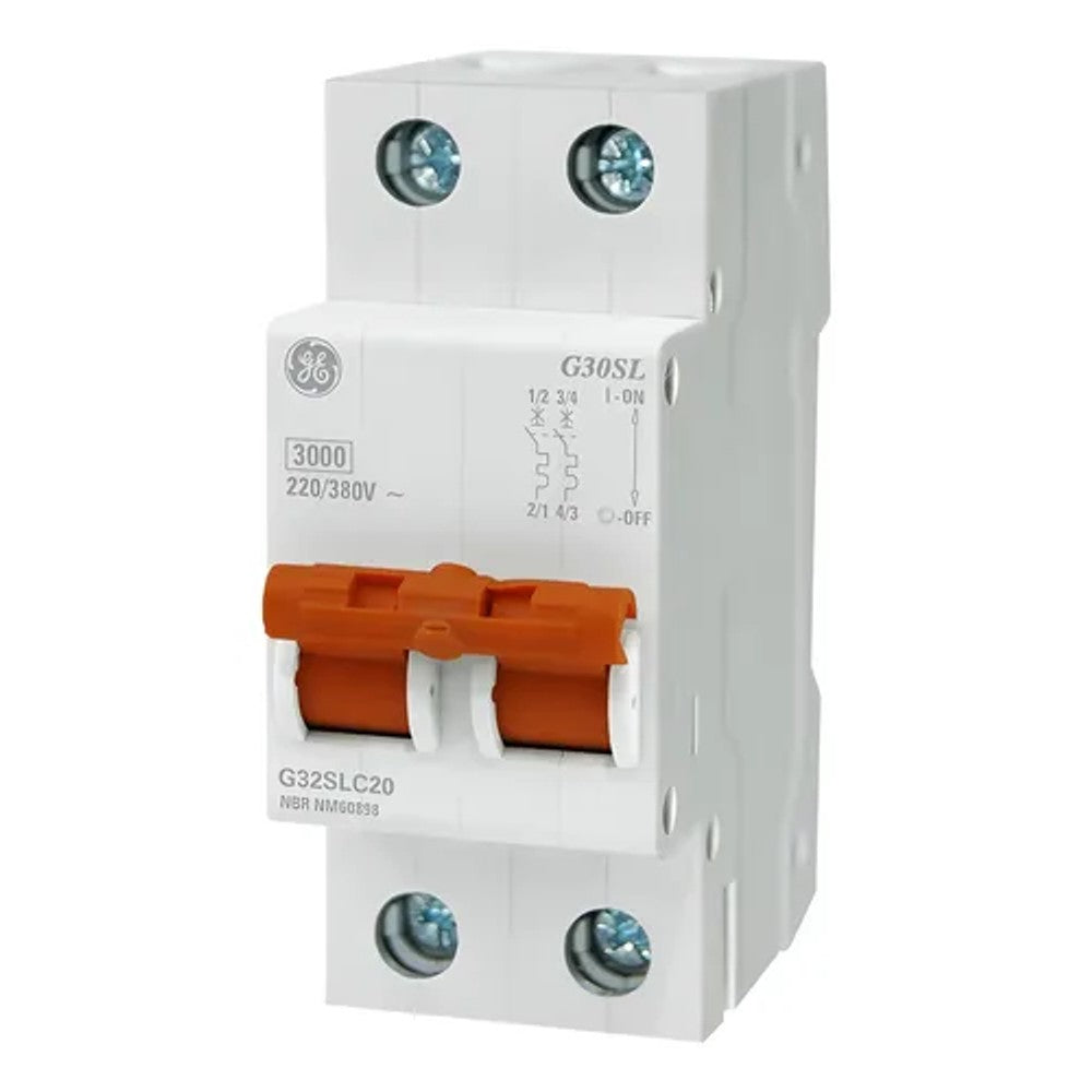 Disjuntor Bipolar 32A 5KA G32HC32 ABB
