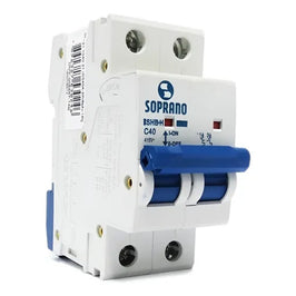 Disjuntor Bipolar 50A 6kA Linha CEMIG Soprano