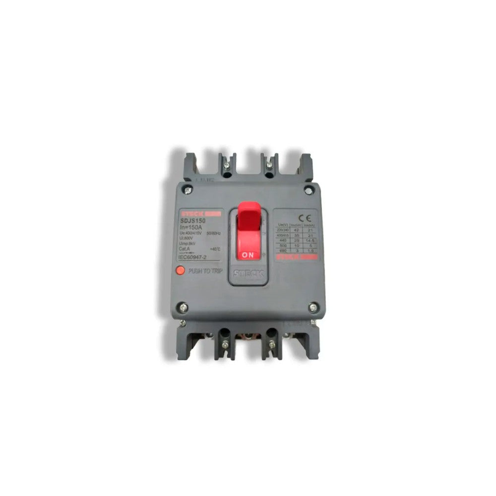 Disjuntor Caixa Moldada 3 Polos 150A Steck