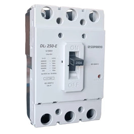 Disjuntor Caixa Moldada DLJ 3 Polos 200A Soprano