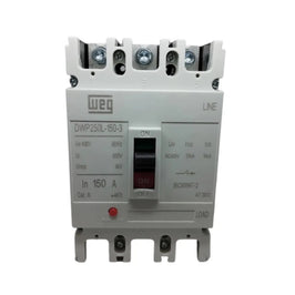 Disjuntor Caixa Moldada DWP250L 3 Polos 150A WEG