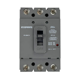 Disjuntor Com Caixa Moldada DLJ 3 Polos 225A Soprano