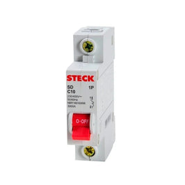 Disjuntor Monopolar 10A 3KA SD-61C10 Steck