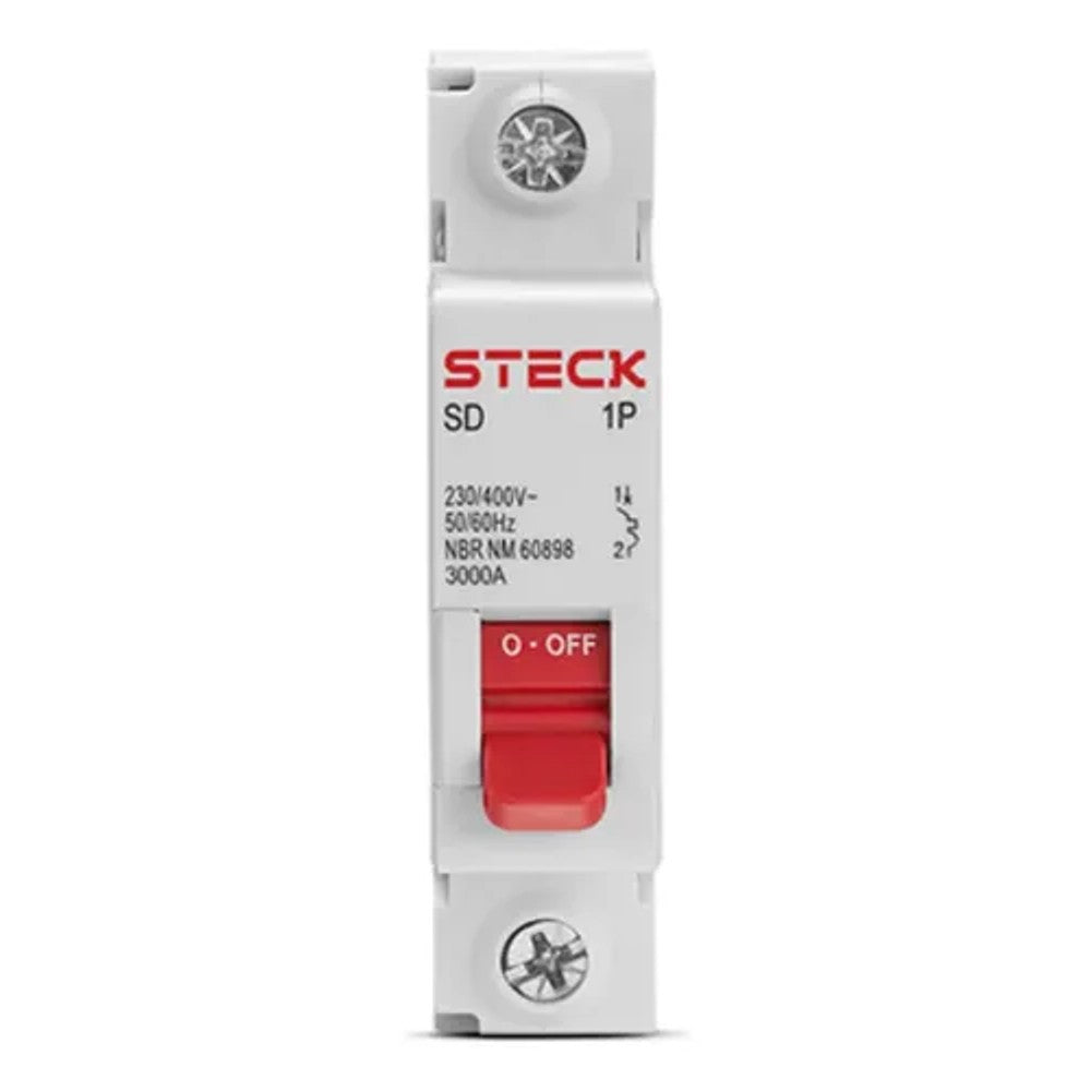 Disjuntor Monopolar 32A 3KA SD-61C32 Steck