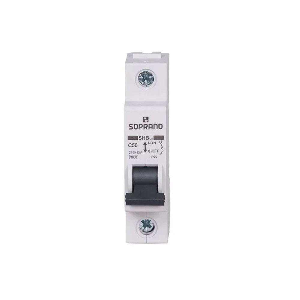 Disjuntor Monopolar 50A 6kA CEMIG LII Soprano
