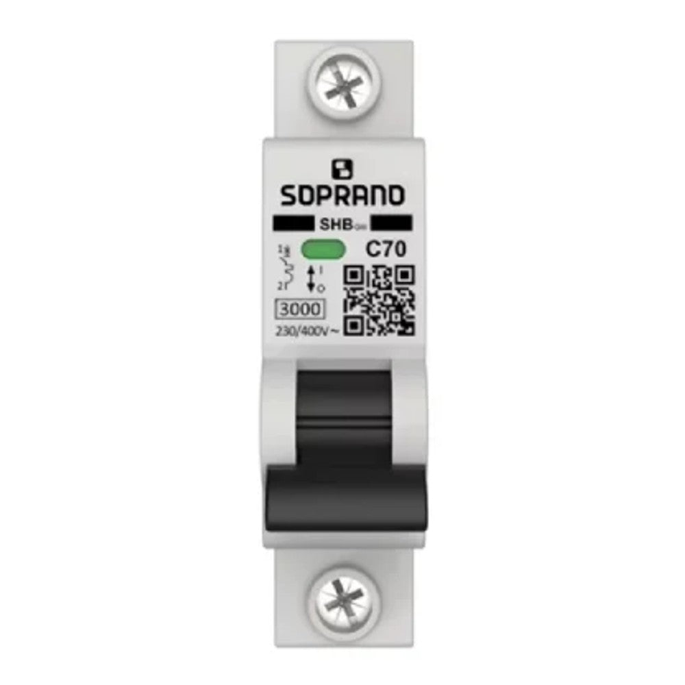 Disjuntor Monopolar 70A 3/4,5KA Linha GII/GIII Soprano