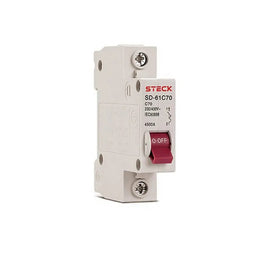 Disjuntor Monopolar 70A 4,5kA SD61C70 Steck