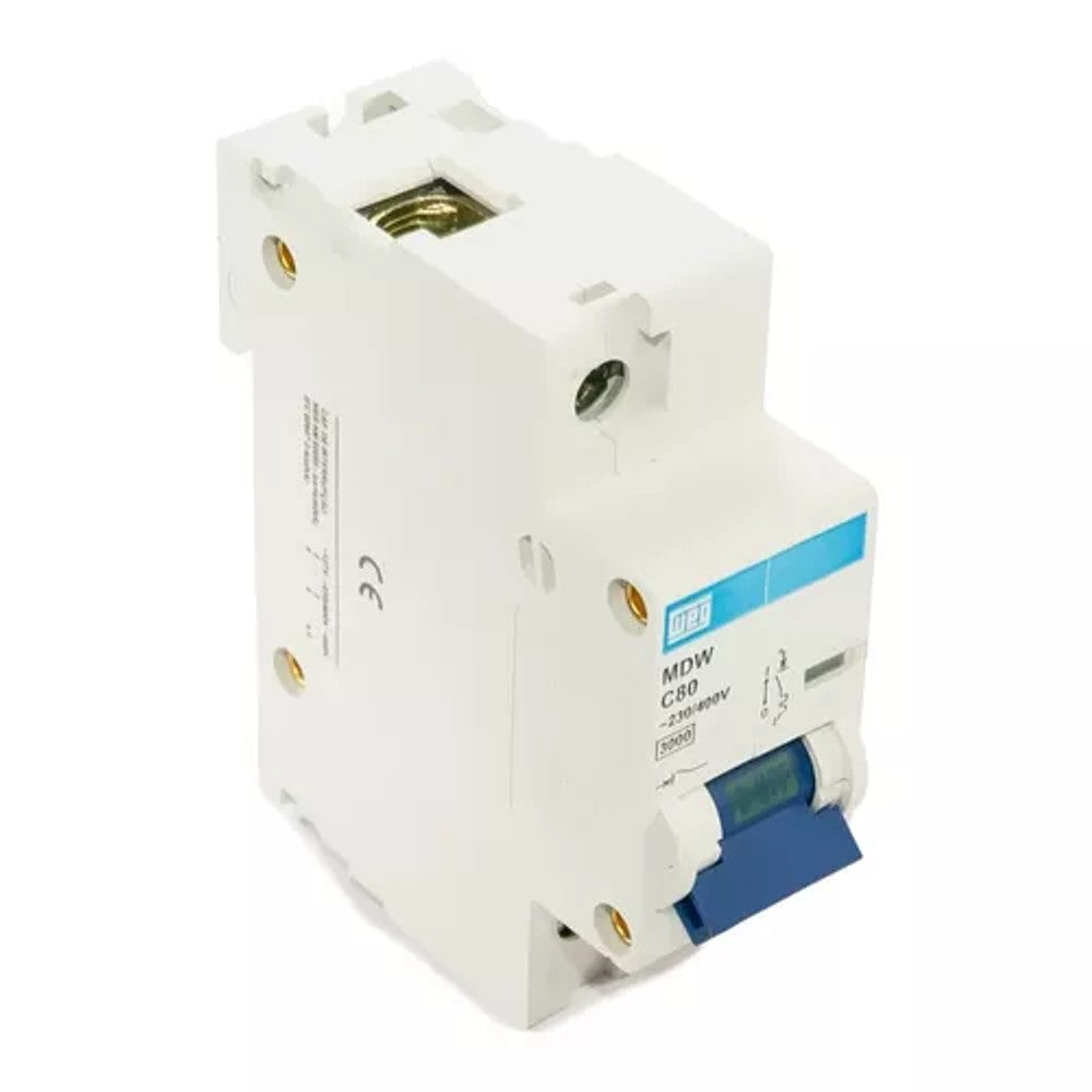 Disjuntor Monopolar 80A 3/5kA MDW-C80 WEG