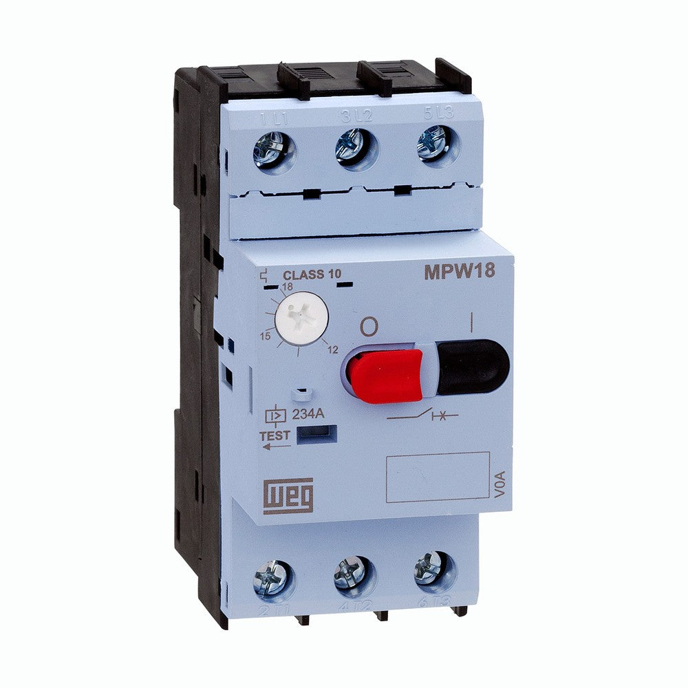 Disjuntor Motor WEG MPW18-3-U010 6,3-10A