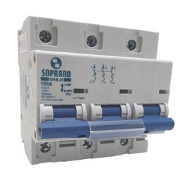 Disjuntor Tripolar 100A 10kA Linha CEMIG Soprano