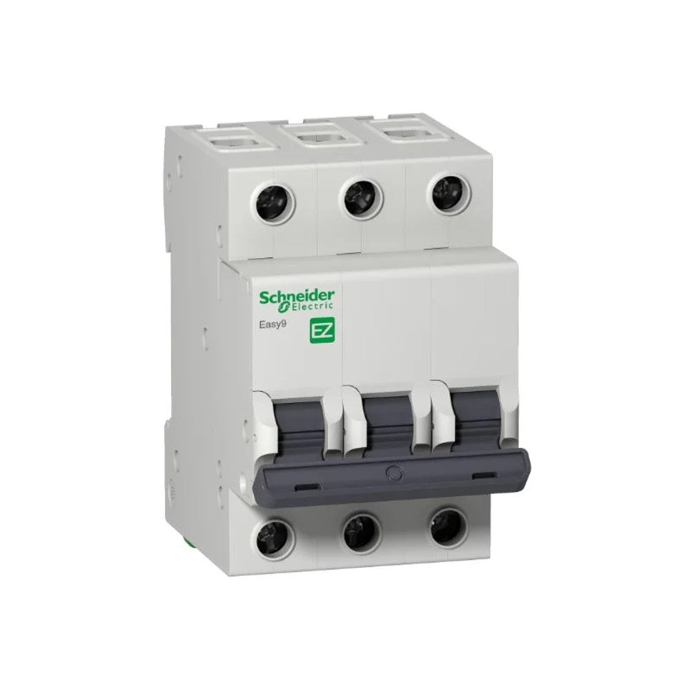 Disjuntor Tripolar 10A 4,5kA Schneider Easy9