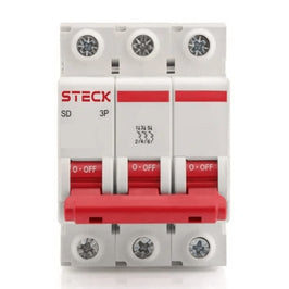 Disjuntor Tripolar 50A 4,5KA SD63C50 Steck
