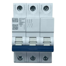 Disjuntor Tripolar 63A 3/5kA MDWP-C63-3 WEG