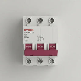 Disjuntor Tripolar 70A 4,5KA SD63C70 Steck