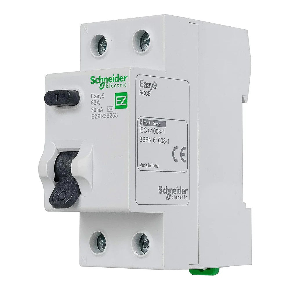 Dispositivo Diferencial Residual 2 Polos 30mA 63A Schneider Easy9