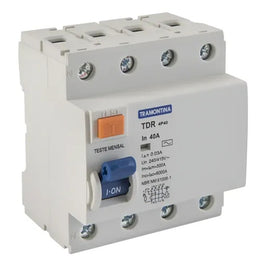 Dispositivo Diferencial Residual 4 Polos 30mA 40A Tramontina
