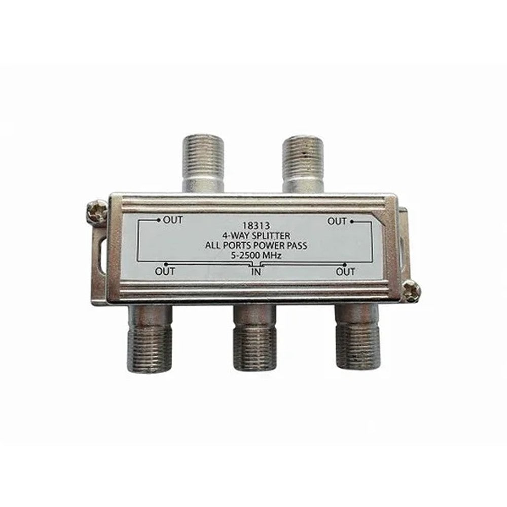Divisor para Antena 4 Saídas 5/2500MHz Alta Qualidade Gigasat