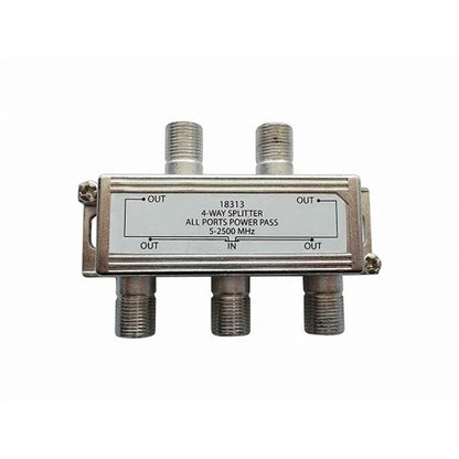 Divisor para Antena 4 Saídas 5/2500MHz Alta Qualidade Gigasat