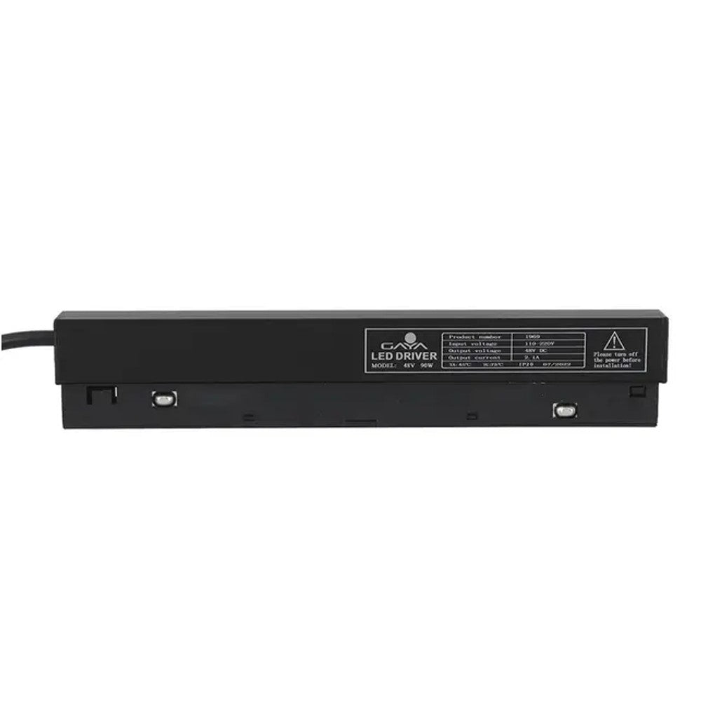 Driver LED Gaya 90W 48V Alumínio Preto Branco MAG
